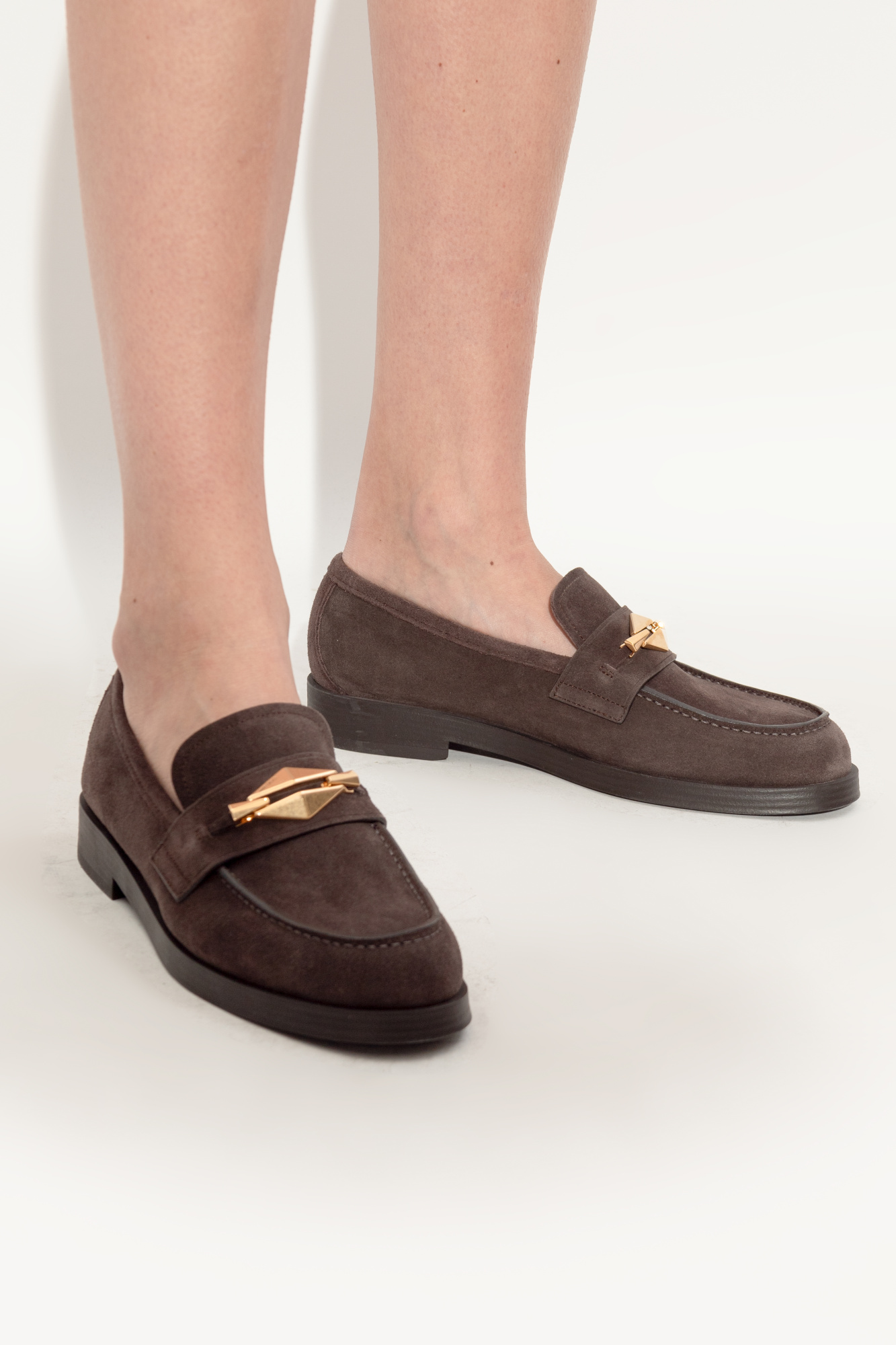 Brown Shoes 'Maddie' type 'loafers' Jimmy Choo - Vitkac